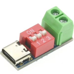 Type-C PD QC Trigger 5V~20V Dial Code Adjustment DC Voltage Power Module